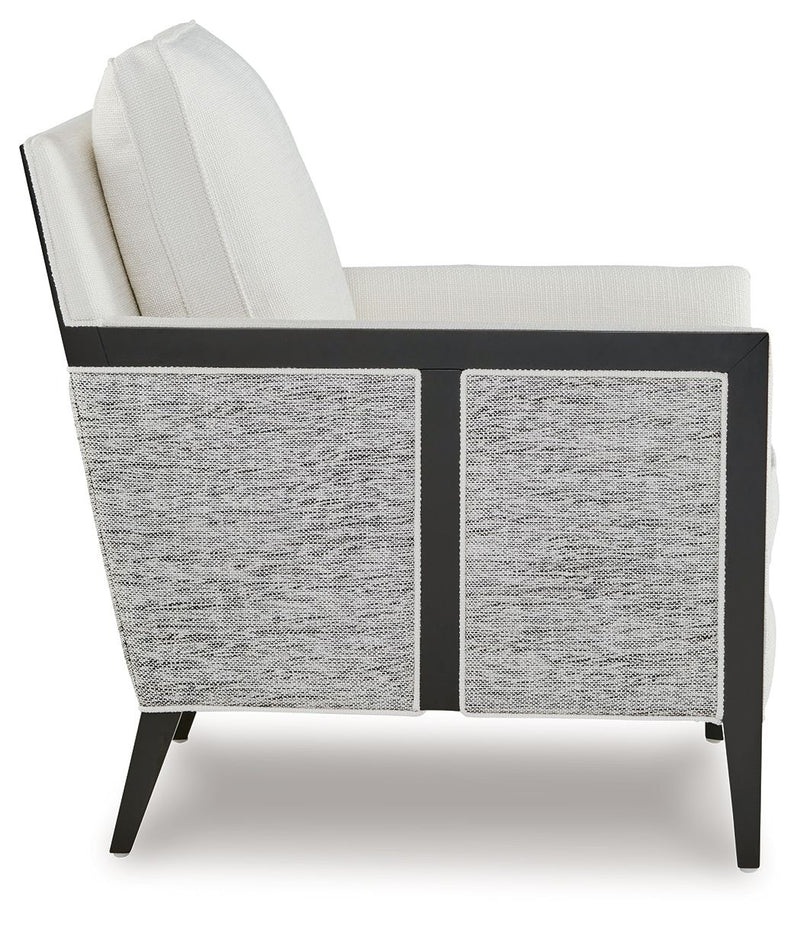 Ardenworth - Accent Chair - Black / Ivory