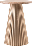 Cindra - Genuine Marble Top And Iron Base Table