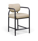 Serava - Vegan Leather Upholstered Bar Stool