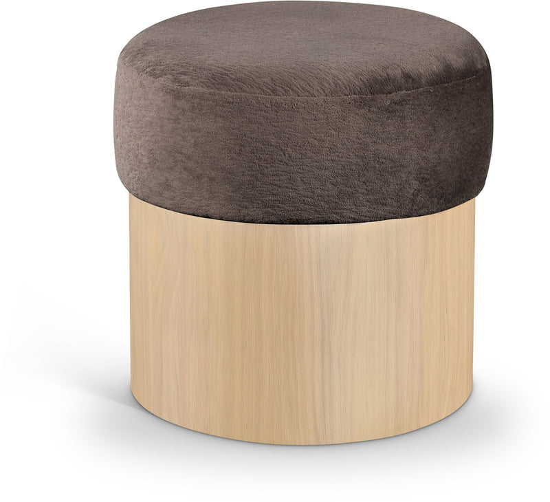 Nimes - Ottoman / Stool With Natural Base