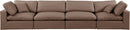 Comfy - Faux Leather Modular Sofa 4 Seats
