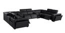 1224 - 10-Piece U-Shaped Sectional Sofa In With 4 Power Recliners & Power Headrests