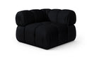 Orin - Velvet Performance Fabric Upholstered Modular Corner Chair