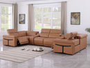 1126 - 8-Piece U-Shaped Sectional Sofa In With 2 Power Recliners & Power Headrests