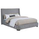 Rennes - Upholstered Wingback Platform Bed