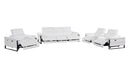 1246 - Modular Power Triple Reclining Sofa, Console Loveseat, And Chair Set With Power Headrests
