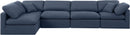 Indulge - Linen 5 Piece Modular Sectional