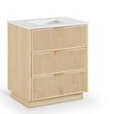 Willard - Engineered Stone And Solid Wood Bathroom Vanity