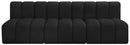 Arc - Boucle Fabric 3 Seats Modular Sofa