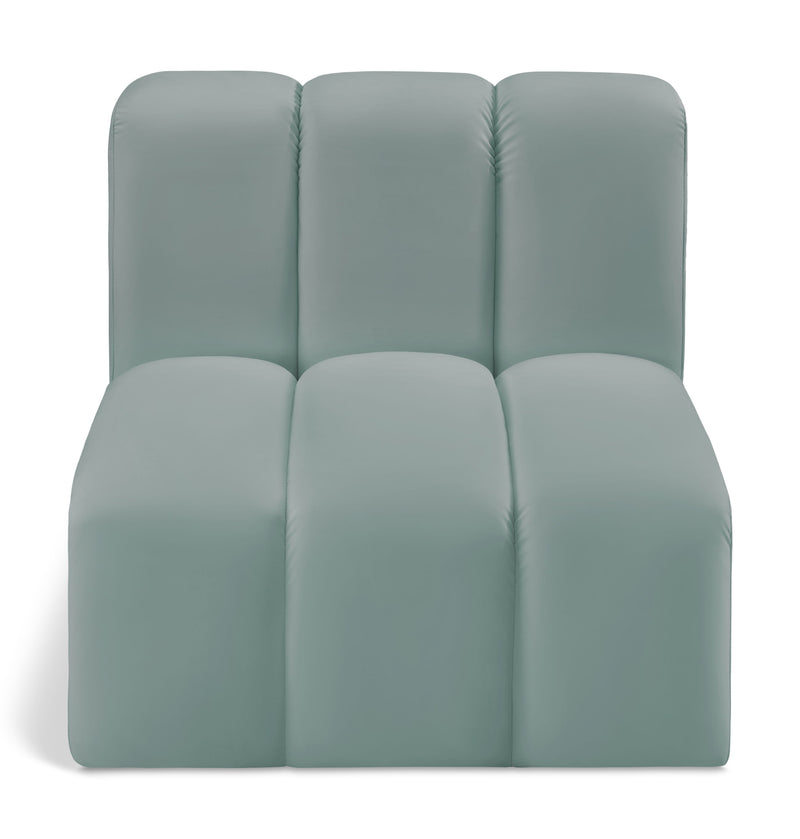 Arc - Faux Leather Straight Chair