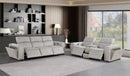 1224 - 6-Piece Modular Power Reclining Sofa And Console Loveseat Set In With 5 Power Recliners & Power Headrests