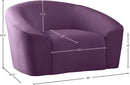 Riley - Velvet Arm Chair