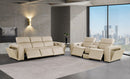1224 - 6-Piece Modular Power Reclining Sofa And Console Loveseat Set In With 5 Power Recliners & Power Headrests
