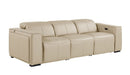 1224 - 3-Piece Modular Power Reclining Sofa In With 3 Power Recliners & Power Headrests
