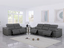 9762 - 5-Piece Modular Power Reclining Sofa And Loveseat Set With 5 Power Recliners In