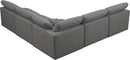Plush - 5 Piece Modular Sectional