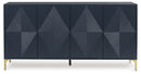 Loirwick - Accent Cabinet - Dark Blue