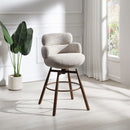 Jena - Fabric Counter Height Chair With Swivel