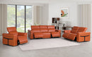 1126 - 6-Piece Modular Power Reclining Sofa, Loveseat & Chair Set In With 5 Power Recliners & Power Headrests
