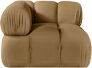 Orin - Velvet Performance Fabric Upholstered Modular Corner Chair