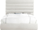 Adam - Linen Fabric Bed With 70.5" Headboard