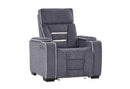 U1895 - P2 Recliner With IS And LED - Dark Gray