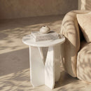 Alba - Genuine Marble End / Side Table