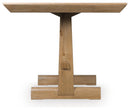 Ridgester - Rectangular Dining Room Counter Table - Light Brown