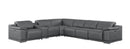 2679 - 7-Piece L-Shaped Power Reclining Sectional In Genuine Leather (4 Recliners)