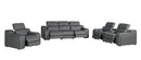 1116 - 7-Piece Modular Power Reclining Sofa, Loveseat & Chair Set In With 5 Power Recliners & Power Headrests