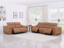 9762 - 5-Piece Modular Power Reclining Sofa And Loveseat Set With 5 Power Recliners In