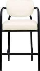 Serava - Vegan Leather Upholstered Bar Stool