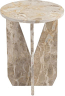 Alba - Genuine Marble End / Side Table
