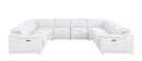 2679 - 8-Piece U-Shaped Power Reclining Sectional In Genuine Leather (4 Recliner)