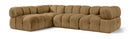 Orin - Fabric Velvet 4 Piece Modular Sectional