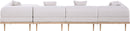 Laguna - 5 Piece 106.5" Upholstered Outdoor Patio Modular Sectional