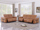 1126 - 5-Piece Modular Power Reclining Sofa And Loveseat Set In With 4 Power Recliners & Power Headrests