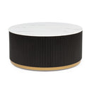 Kara - Table Set (Coffee & 2 End Tables) - Black / White