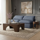 Indulge - Linen 2 Seat Modular Armless Sofa
