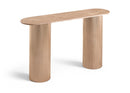 Cindra - Genuine Marble Top And Iron Base Console Table