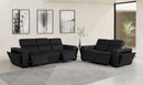 1224 - 5-Piece Modular Power Reclining Sofa And Loveseat Set In With 4 Power Recliners & Power Headrests