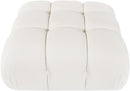 Orin - Velvet Performance Fabric Upholstered Modular Ottoman