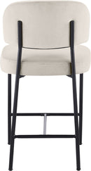 Zarelle - Performance Fabric Upholstered Counter Stool (Set of 2)