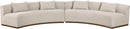 Avanti - 182.5" Chenille Fabric Upholstered 2 Piece Modular Sectional