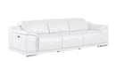 2679 - Genuine Leather Sofa With Dual Power Recliners