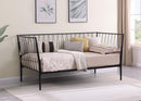 Richland - Metal Twin Daybed Bed Frame - Matte Black