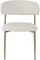 Lupita - Dining Chair With Brushed Gold Legs (Set of 2)