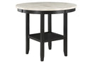 D40011 - 7 Piece Dining Room Set (Bar Table And 6 Bar Stools) - Light Gray