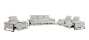 1246 - Modular Power Triple Reclining Sofa, Console Loveseat, And Chair Set With Power Headrests