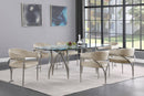 Madelyn - Dining Chair (Set of 2) - Brushed Chrome